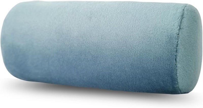 SCIKHEFT Velvet Bangle & Bracelet Organizers and Storage Small Jewelry Travel Organizer Roll, Compact Jewelry Case for Bangles, Bracelets, Watches(Light Blue) - Image 2