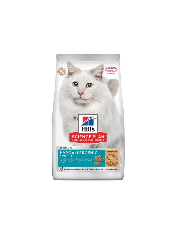 Hill's Hill's Science Plan Hypoallergenic Adult Cat Food No Grain