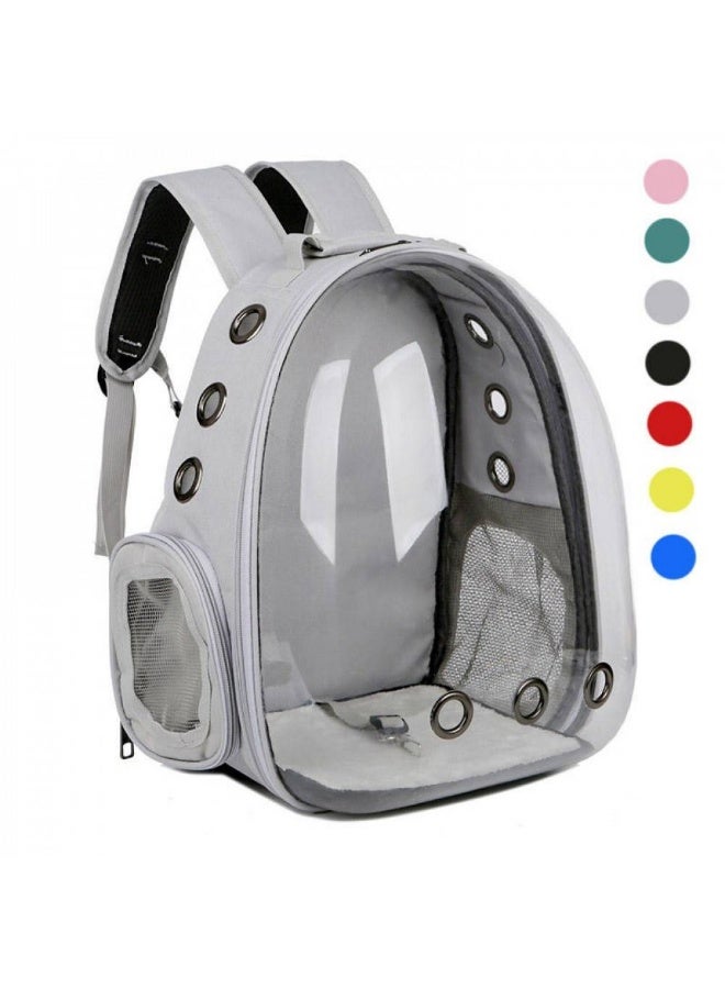 حقيبة ظهر محمولة للقطط - حقيبة سفر منتفخة بتصميم كبسولة فضائية - Image 3
