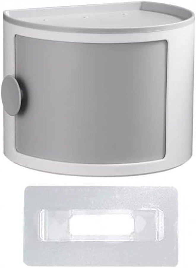Tissue Box Punch-free Waterproof Wall-mounted Toilet Paper Dispenser for Hotel Restaurant Public Use,Home use  - Image 1