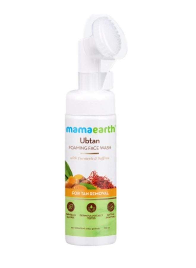Mamaearth Ubtan Foaming Face Wash - Image 1