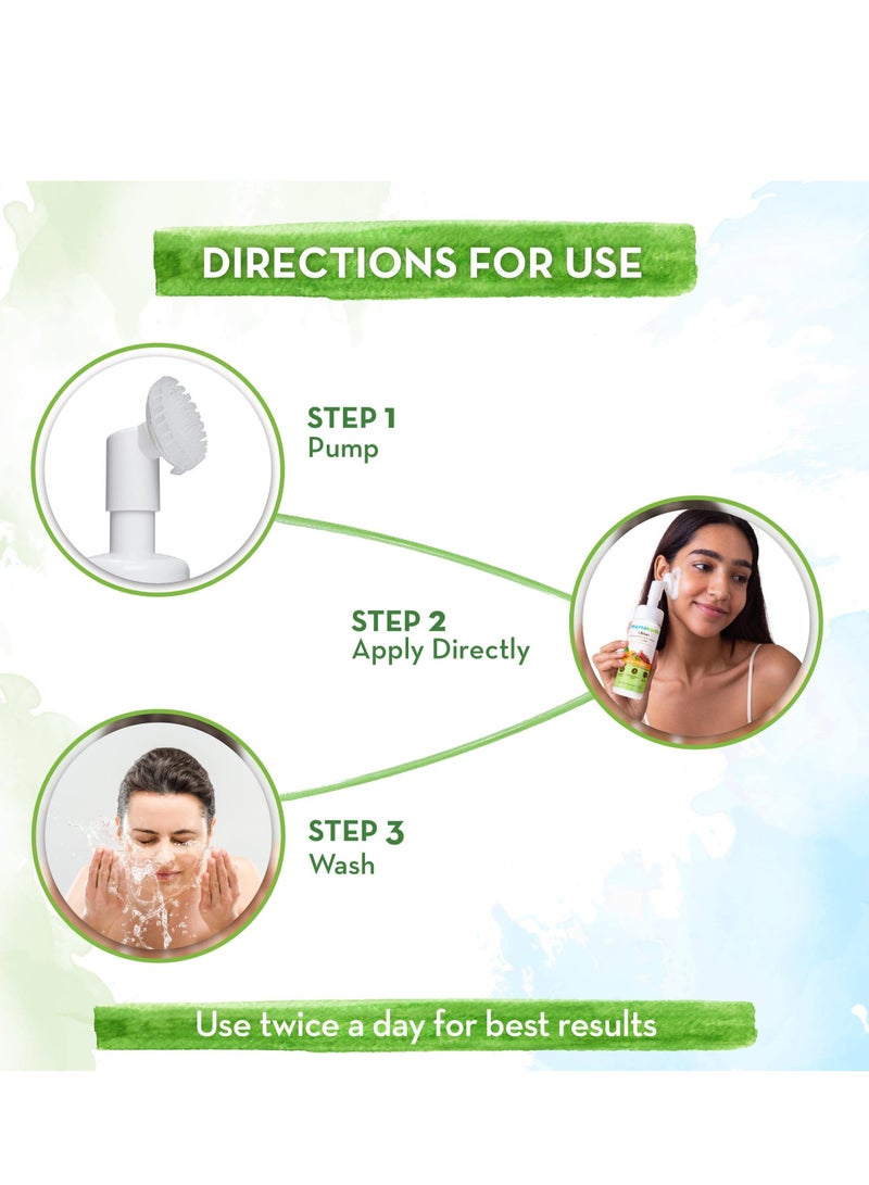 Mamaearth Ubtan Foaming Face Wash - Image 5