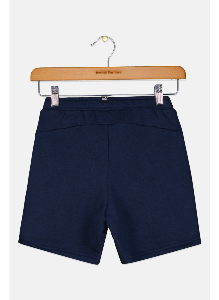 PUMA Kids Boy Sportswear Fit Training Short, Navy  - Image 2