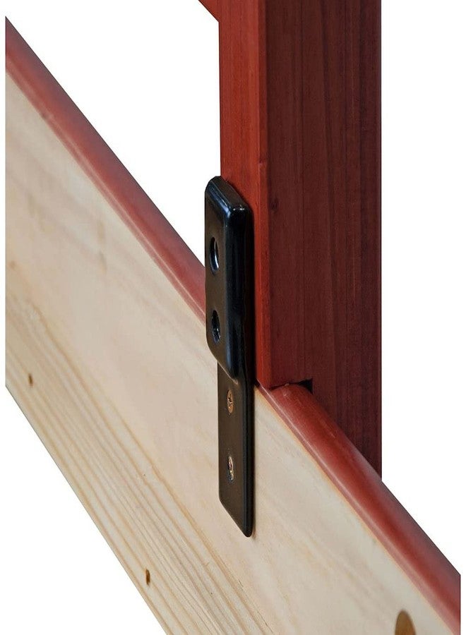 CC KITS Safety Guard Rail for Baby, Kids, and Children - Solid Wood Safety Bed Rail for Toddlers - Easy Installation - Premium Protection for Bunk, Twin, Full, Queen and King Size Beds - (Cherry) - Image 4