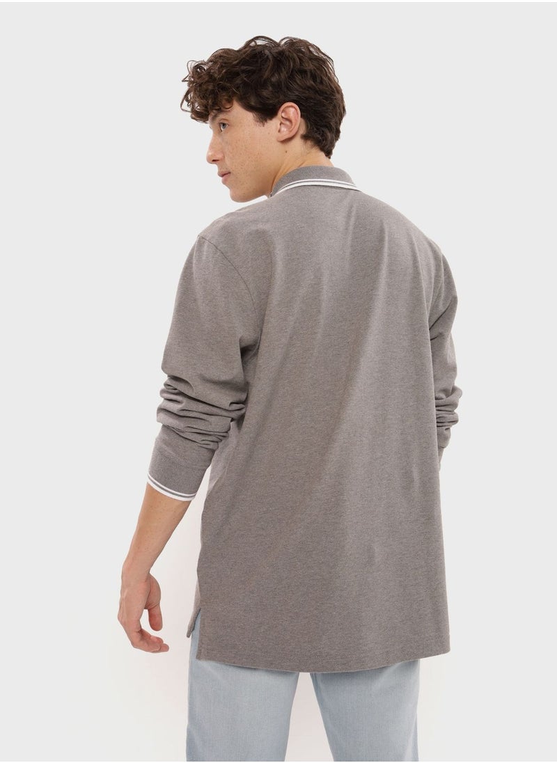 American Eagle - Logo Polo T-shirt - Image 1