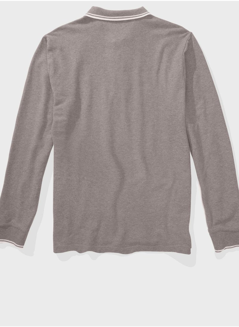 American Eagle - Logo Polo T-shirt - Image 1