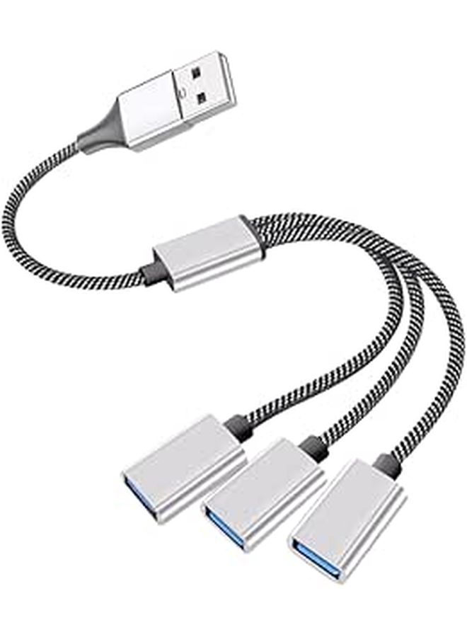 Gadpiparty USB 3.0 Hub 4 Port USB Splitter Expander for Laptop PC - Image 1