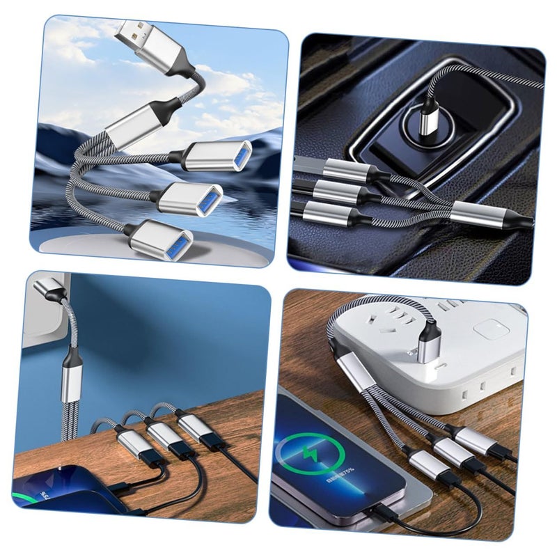 Gadpiparty USB 3.0 Hub 4 Port USB Splitter Expander for Laptop PC - Image 3
