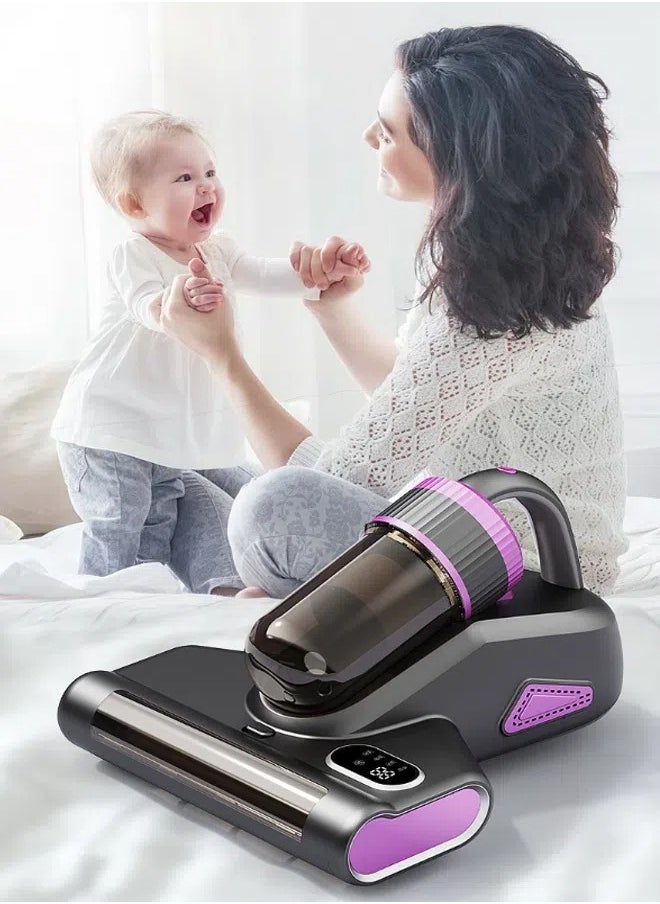 Joshberg Mite Remover Vacuum Cleaner,Anti-allergen Bed Vacuum Cleaner with UV-C Light & High Heating Tech,14000pa Strong Suction,Deep Cleaning Bed Vacuum for Sofa/Bed/Fabric Surface  - Image 1