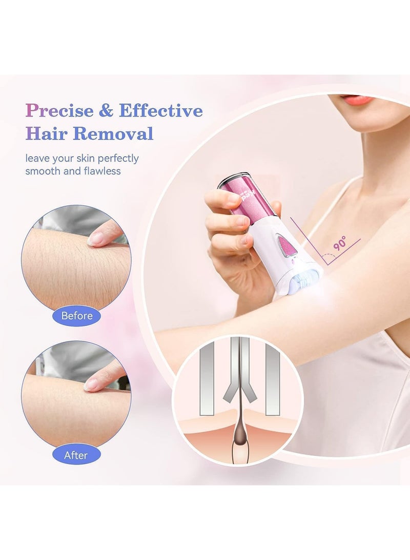 Keda Epilator Hair Removal, Womens Shaver, Women's Body Shaver, Bikini Trimmer for Women, Shaver for Women, Electric Razors for Women, Women's Electric Razor Shaver, Waterproof Wet Dry Hair Remover for Ladies Pubic, Legs, Face, Underarms - Image 2