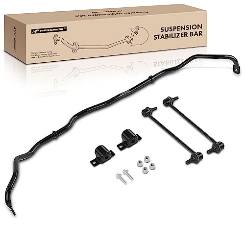 A-Premium [18mm] Front Suspension Stabilizer Bar Link Kit, with Sway Bar End Link & Bracket Compatible with Chevrolet Cobalt 2005-2010 & Pontiac G5 2007-2010, Replace # 927-109 15822933 - Image 1