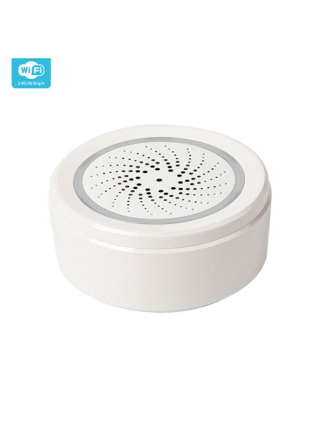 NIBEMINENT Wireless USB Siren Alarm White 65 x 30millimeter - Image 2