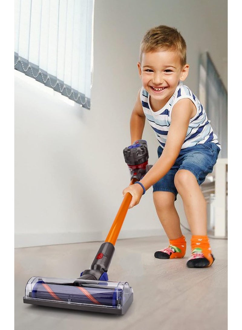 Toy Vacuum for Toddlers 3, Kids Vacuum Cleaner Set That Really Works Working, Baby Play Vacuumm-Cordless Real Suction, Housekeeping Keeping Girl Boys - Image 2