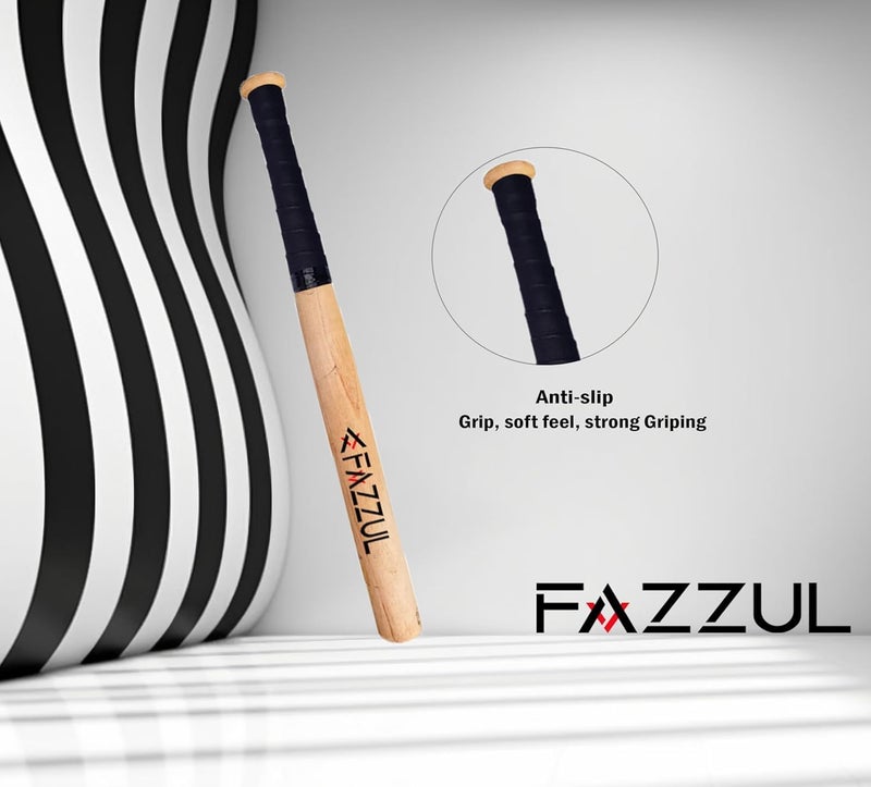 Fazzul مضرب بيسبول للدفاع عن النفس مع غطاء (طبيعي) - Image 2