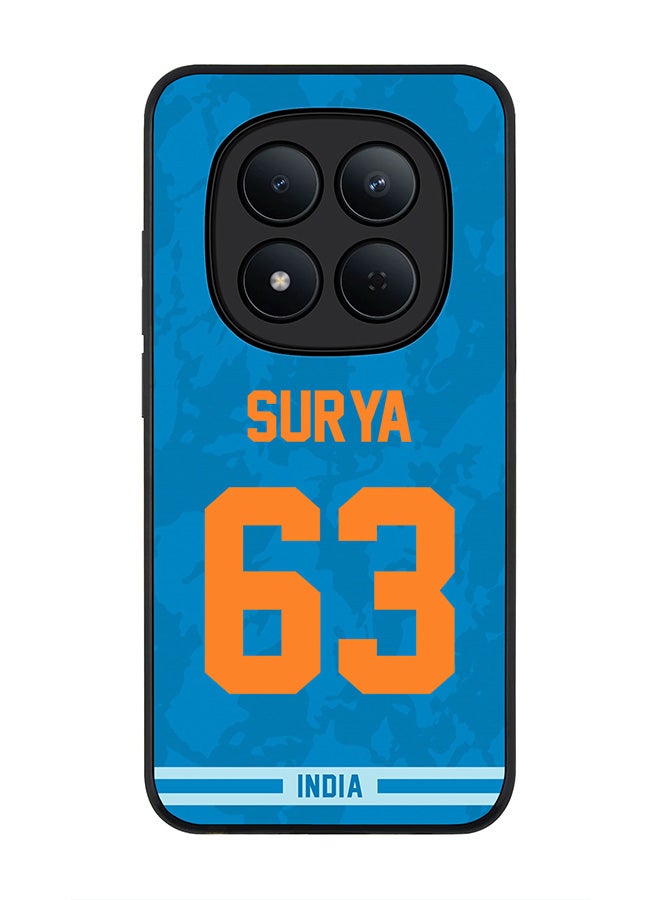 For Xiaomi Redmi Note 15 Pro 5G Case,Slim fit Camera Protection, Shockproof Thin Phone cover  - India Suryakumar Yadav, Jersey No 63