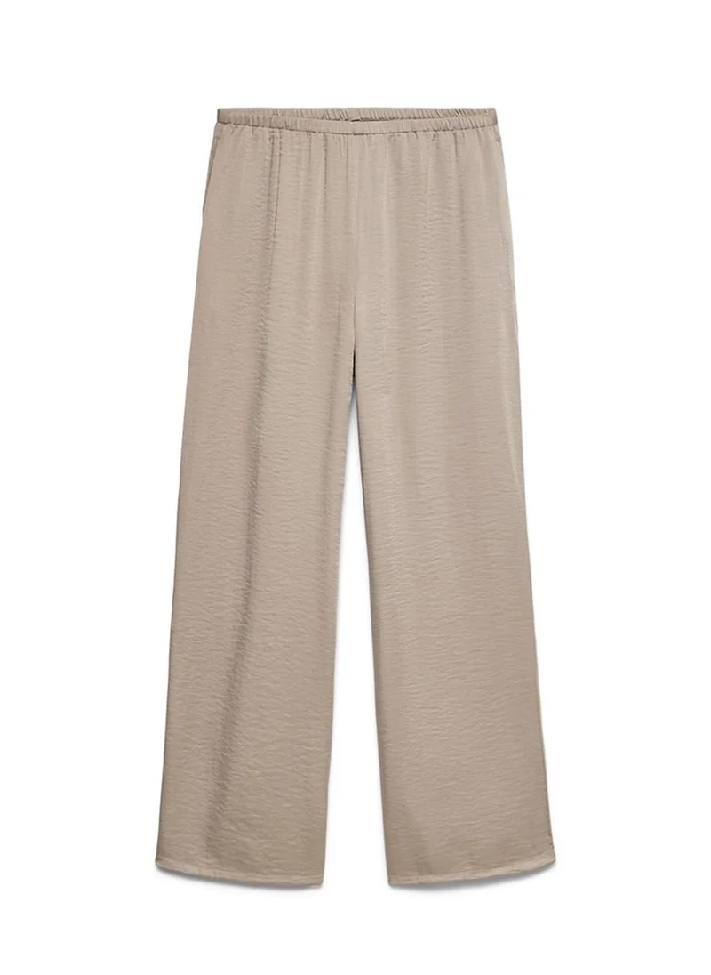 فيرو مودا VMAMAYA Mid Waist Wide Pant Woven