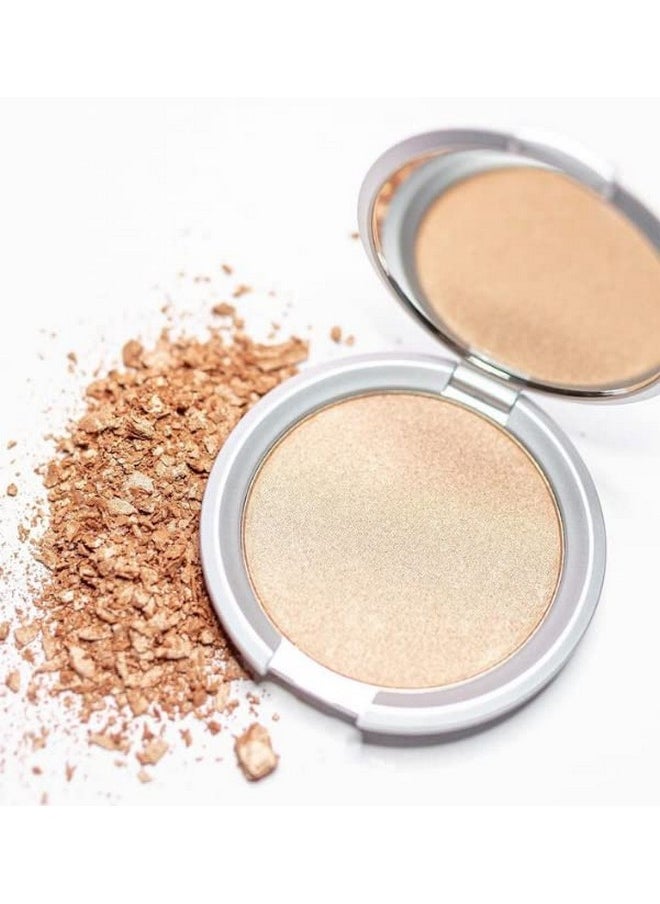 Gabriel Cosmetics ZUZU LUXE Highlighter (All-Natural, Paraben Freee, Vegan, Gluten-Free, Glowing Skin Makeup) (1, Powder Mineral Highlighter, 0.32 oz)  - Image 2