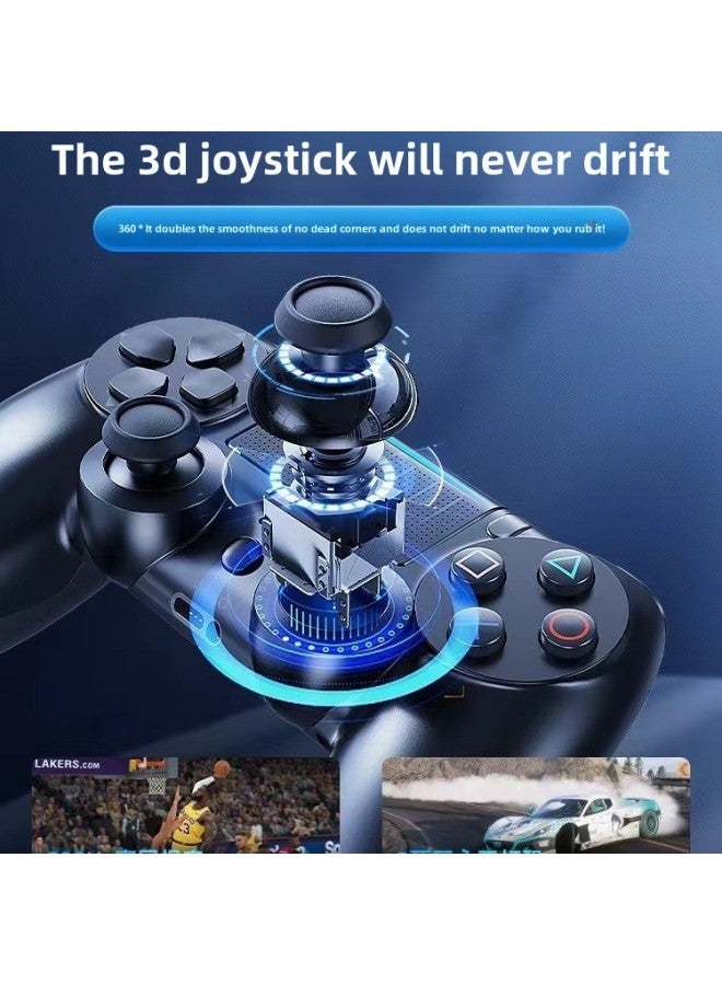 Direct Supply PS4 Wireless Handle PS4 Bluetooth Controller Vibration With Light PS4 Bluetooth Handle-Product Color:Midnight Blue (us Version Packaging) - Image 5