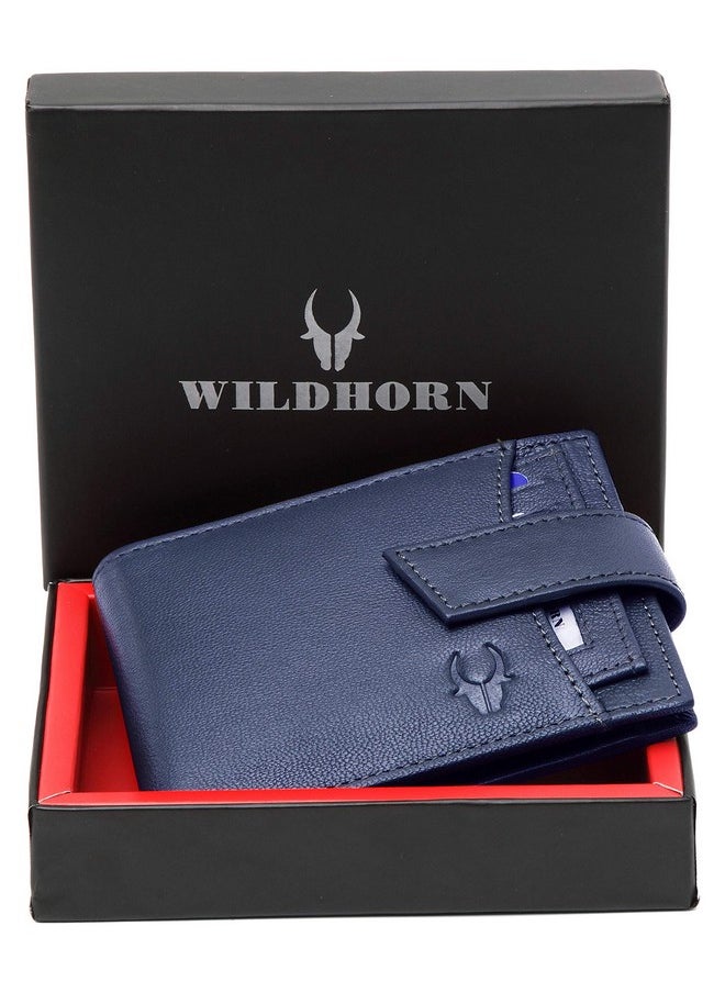 وايلدهورن محفظة WildHorn India Blue للرجال (WH2066A BLUENAPPA)  - Image 2