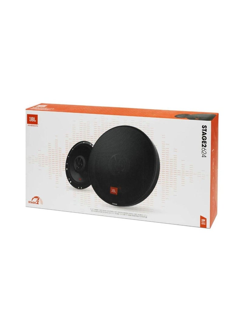 JBL JBL Stage2 624 6.5 Inch Two Way Coaxial Car Speaker | 40W RMS, 240W Peak Power  - Image 5