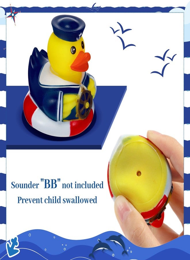 Jerify 12 Pcs Cruise Ships Rubber Ducks 2 Inch Nautical Sailing Rubber Cruise Ship Ducks Bulk for Party Gift Classroom Bath Carnival Pool - Image 3