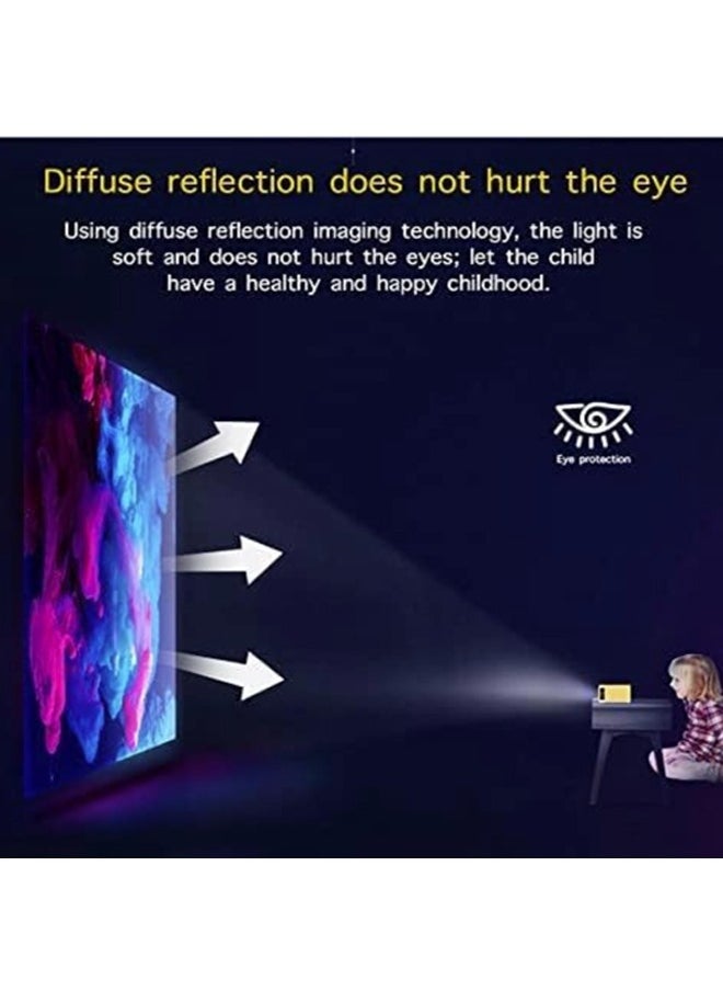 Arabest YG300 Projector High Definition 1080P LED Home Office Mini Projector Portable High Resolution Projector  - Image 5