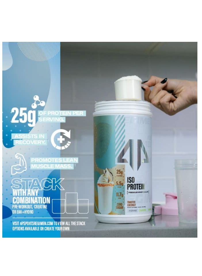 ISO Protein Premium Whey Isolate Cookies N Cream Milkshake 2.16lb