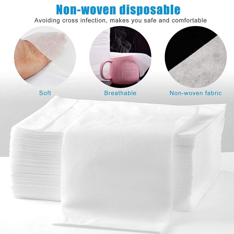 SURGICOMFORT Surgicomfort Disposable bedsheet for Salon spa Parlor Massage Table Travel Hotels White 31x72inch 10 pcs nonwoven Fabric  - Image 3