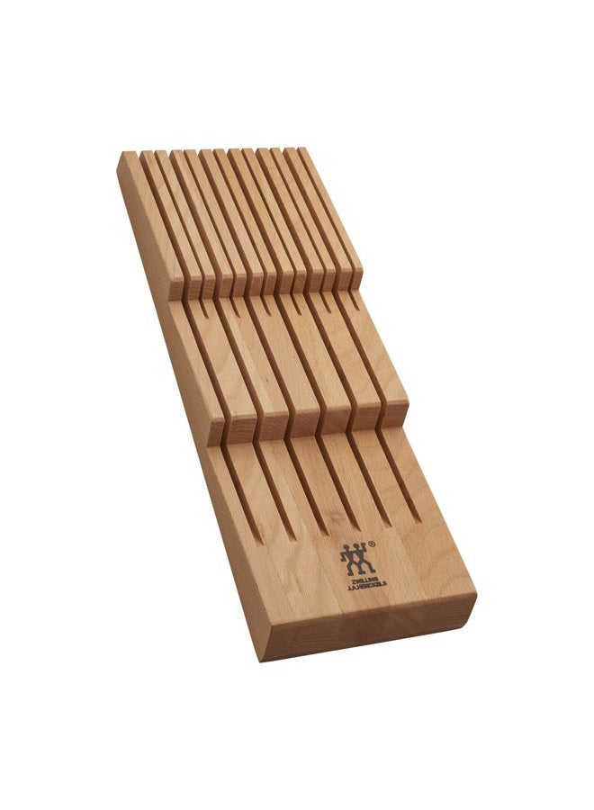 Zwilling drawer Knife Organizer, 12 slot, Natural - Image 1