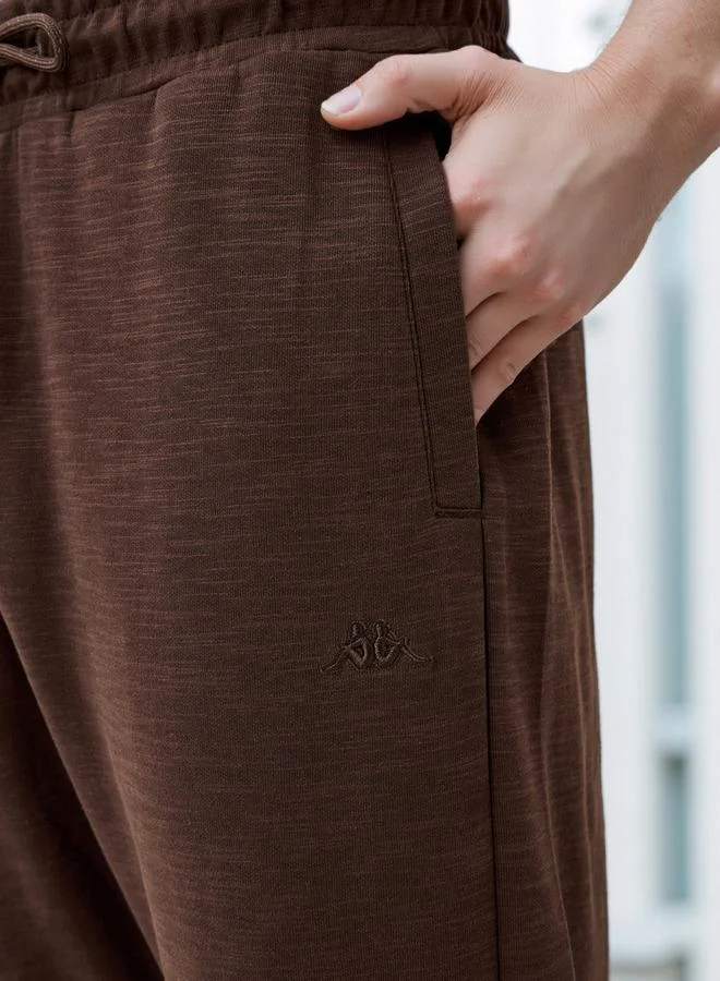 Kappa Kappa Panelled Joggers with Drawstring and Pockets
