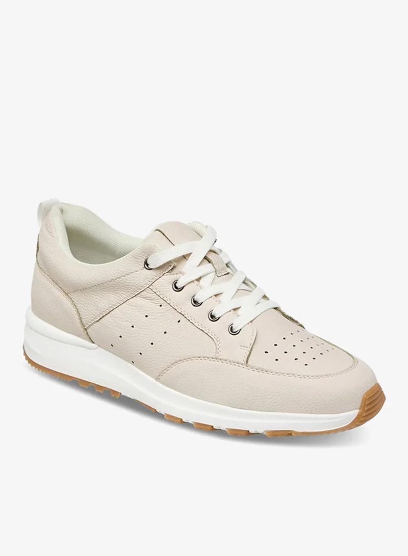 LBL by Shoexpress Men Perforated Sneakers with Lace-Up Closure