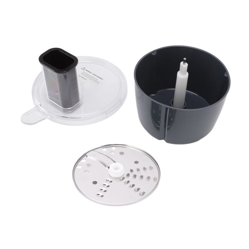 Food Processor Cutter Kit: White, Food Grade Safe Material, Dishwasher Safe - Easy Install Replacement Parts, Blender Slicing Disc for Thermomix TM5 TM6, Home Cooking Enthusiasts - Image 4
