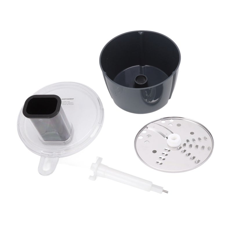 Food Processor Cutter Kit: White, Food Grade Safe Material, Dishwasher Safe - Easy Install Replacement Parts, Blender Slicing Disc for Thermomix TM5 TM6, Home Cooking Enthusiasts - Image 1