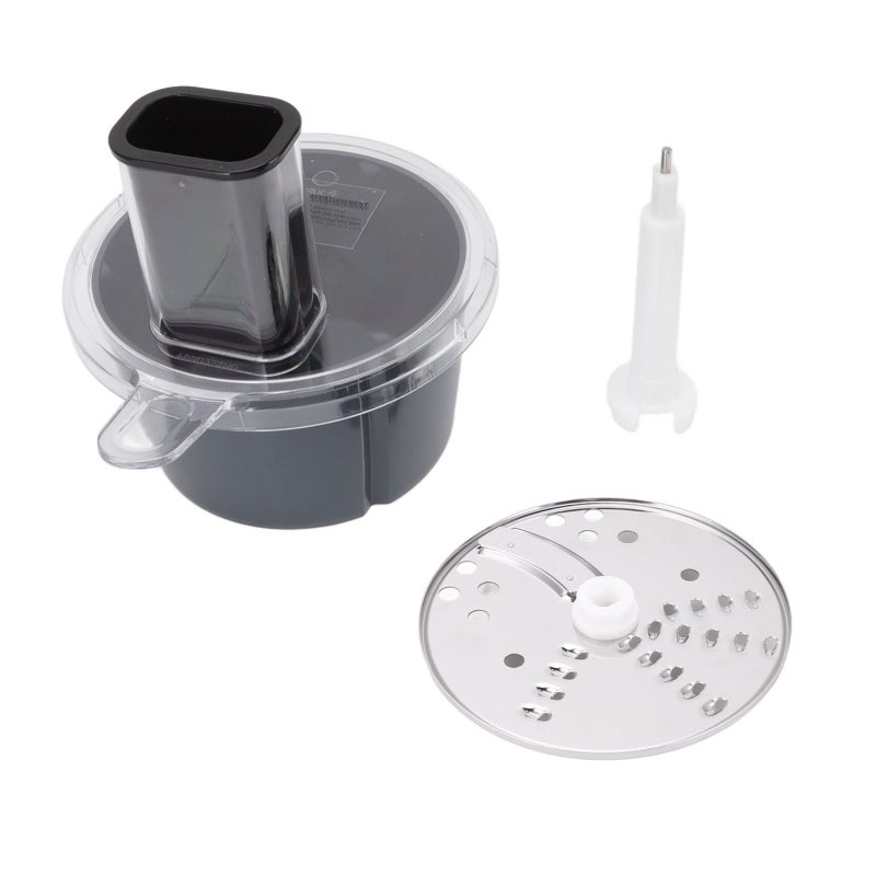 Food Processor Cutter Kit: White, Food Grade Safe Material, Dishwasher Safe - Easy Install Replacement Parts, Blender Slicing Disc for Thermomix TM5 TM6, Home Cooking Enthusiasts - Image 2