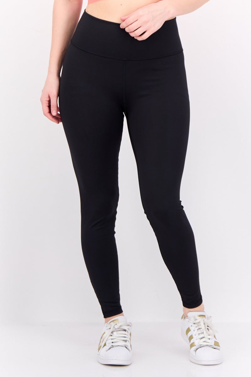 Adidas ليجنغز تدريب ضيقة للنساء، سوداء - Image 1