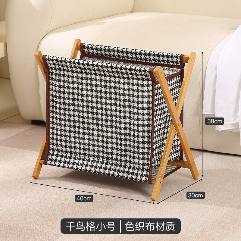 Dirty Clothes Basket Dirty Clothes Basket Household Foldable Yoga Mat Storage Basket Nanzhu Large Dirty Clothes Storage Basket - Image 1