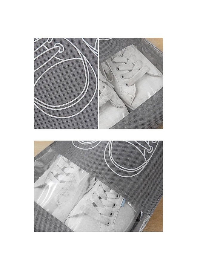 Cavernshop Travel Shoe Bags Shoe Covers for Storage & Organizer Pouches for Men and Women, Essential Travel Accessories for shoebag, Shoes Bag Cover Packing - Image 2