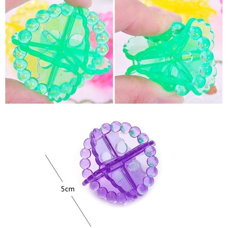 NB Mall Silicone Washing Machine Laundry Dryer Balls Standard Size Multicolour - Image 3