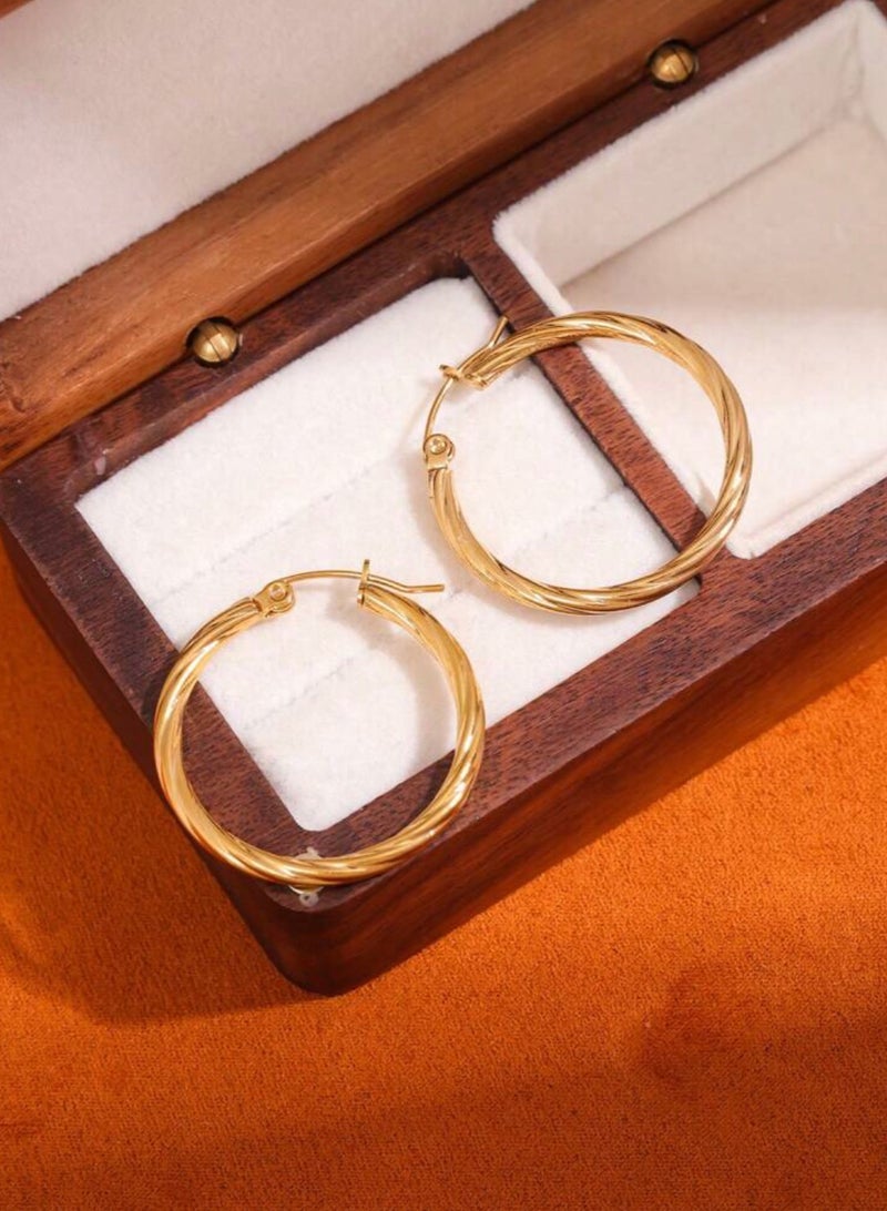 Jewelry 4You Amazing Stainless Steel Earrings For Women - Image 1