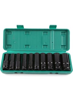 Hırdavat Garajı Hardware Garage 10 Piece 1/2 Pneumatic Long Impact Socket Set  - Image 1