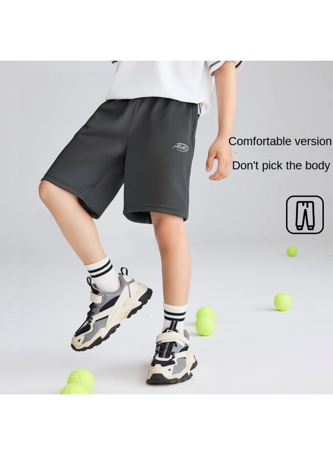 abckids Quick-dry Shorts For Boys, 2025 Summer Mid-to-large Children's Athletic Shorts, Teenagers' Five-point Shorts - Image 3