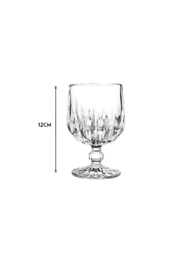 Delisoga Set of 6 Pure Glass Juice Glasses Clear 240 ml - Image 4