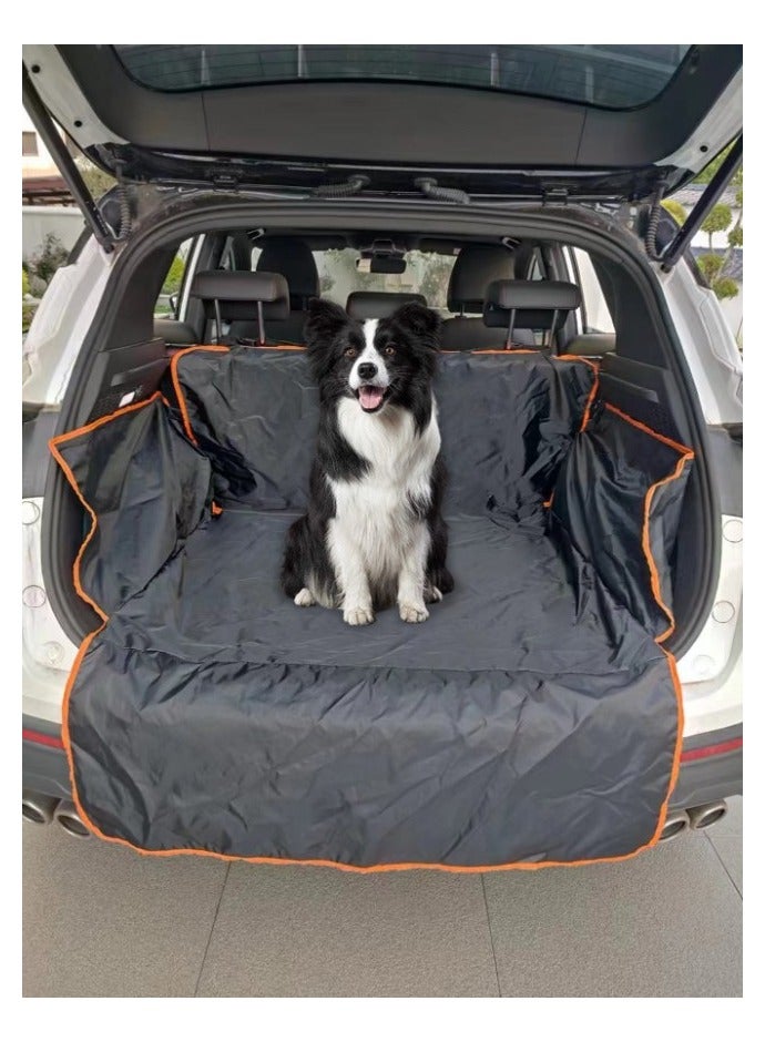 Generic Multi-use car back seat and trunk cover for pets and to protect mattresses, waterproof with sides  - Image 4