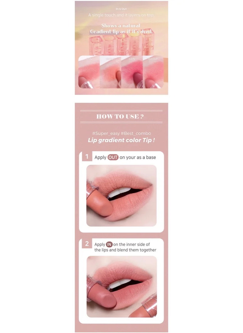 BLESSED MOON I'M Mute Lipstick 02In