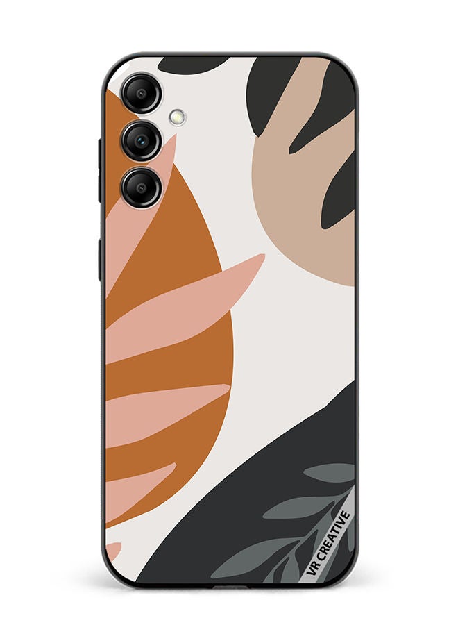 VR CREATIVE Protective Case Cover For Samsung Galaxy A34 Leaf Tropical Design Multicolour - Image 1