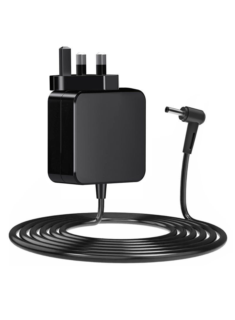 NATNO 65W AC Adapter Charger for Lenovo IdeaPad 330 330s 320 310 100 110 110S 120 120S 510 S340 S145 710S, Flex 3 4 5 6 Laptop 4.0 * 1.7 mm Round Tip Power Supply Cord(DL65200325)
