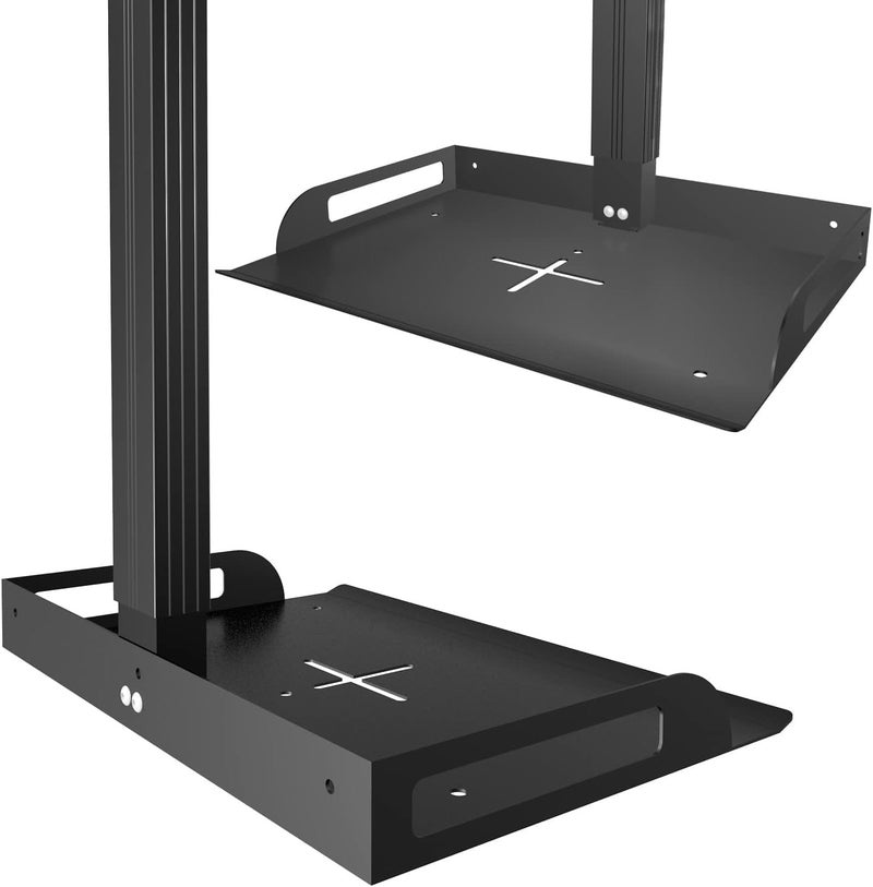 AUDIOVAN حامل سقف عالمي مع صينية لجهاز العرض والكاميرا، تركيب على الحائط والسقف بدون حفر، حامل جهاز العرض (3 أقدام) - Image 5