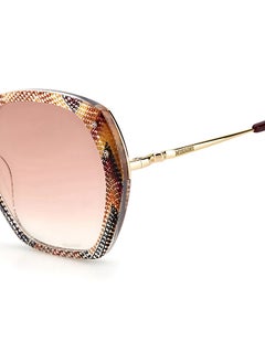 MISSONI نظارة شمسية نسائية بتصميم عين القطة مع حماية من الأشعة فوق البنفسجية - Mis 0025/S Plm Multc 56 - مقاس العدسة 56 مم  - Image 4