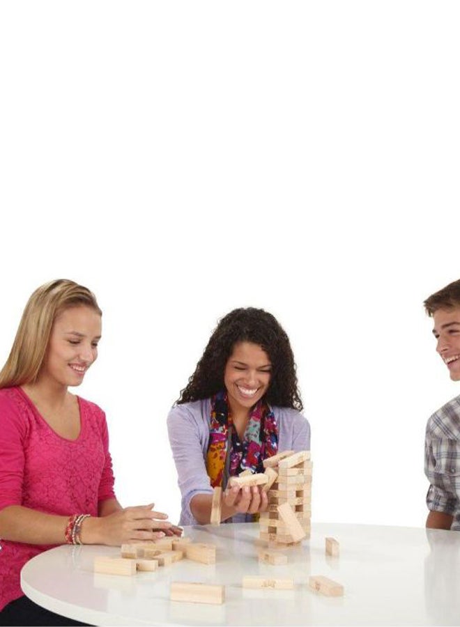 HASBRO - GAMING 54-Piece Gaming Classic Jenga Block Stacking Building Set, 1 Or More Players - Image 3
