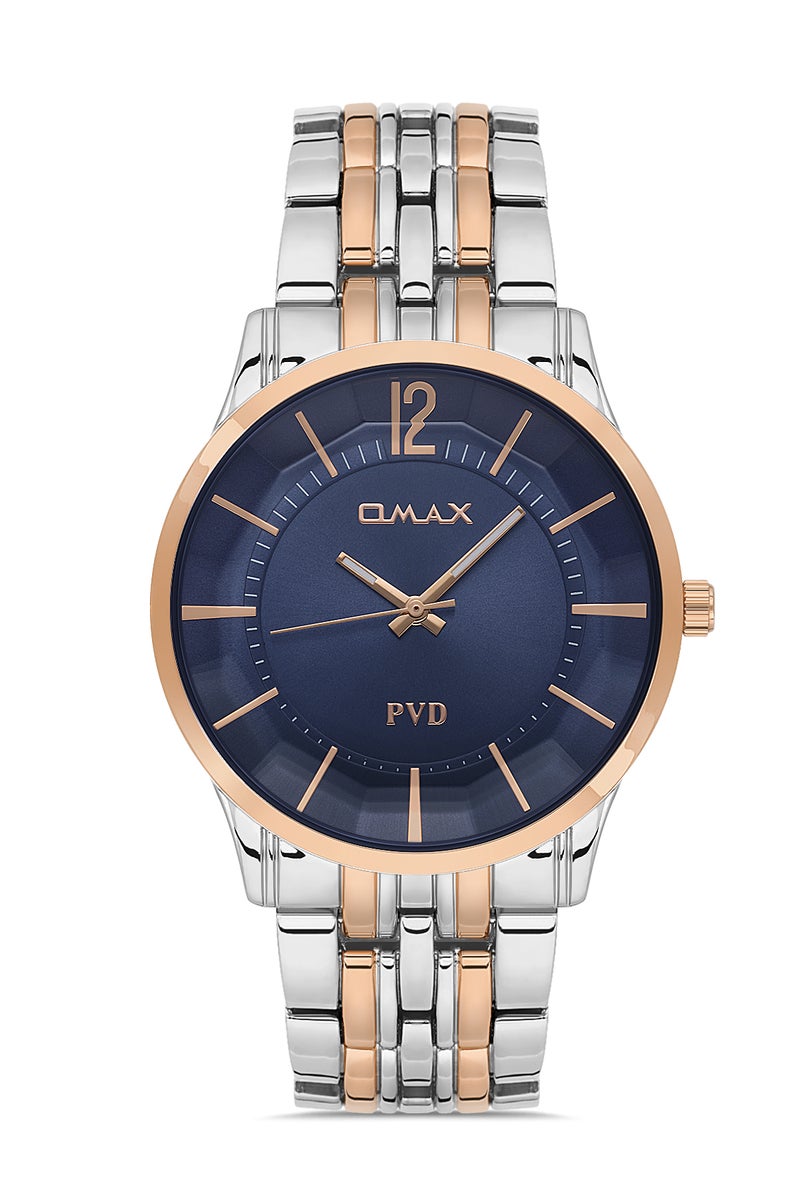 OMAX Men's Wrist-Watch | Analog | Stainless Steel Band | Elegant Design - Image 1